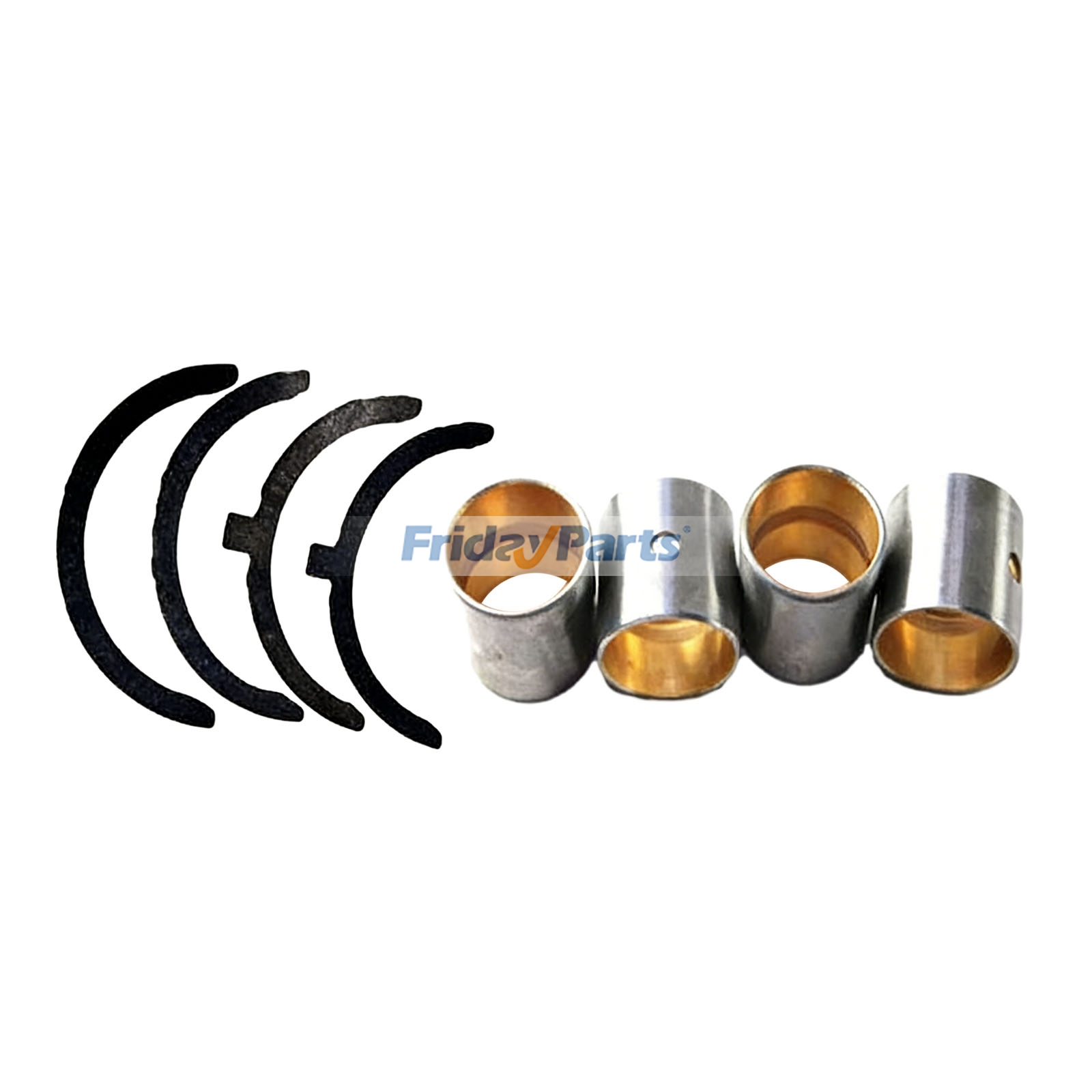 1 Set Thrust Washer & Connecting Rod Bushing for Kubota Engine V1501 V1502