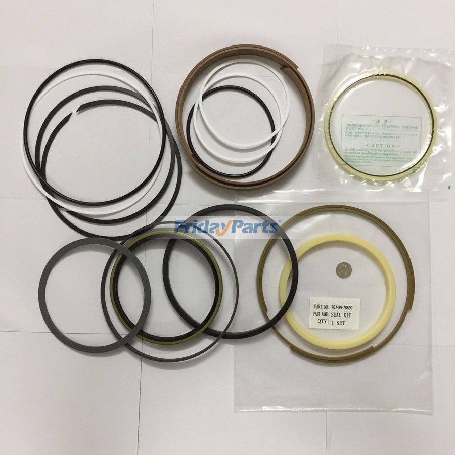 For Komatsu Excavator PC750-6 Arm Cylinder Seal Kit 707-99-78690