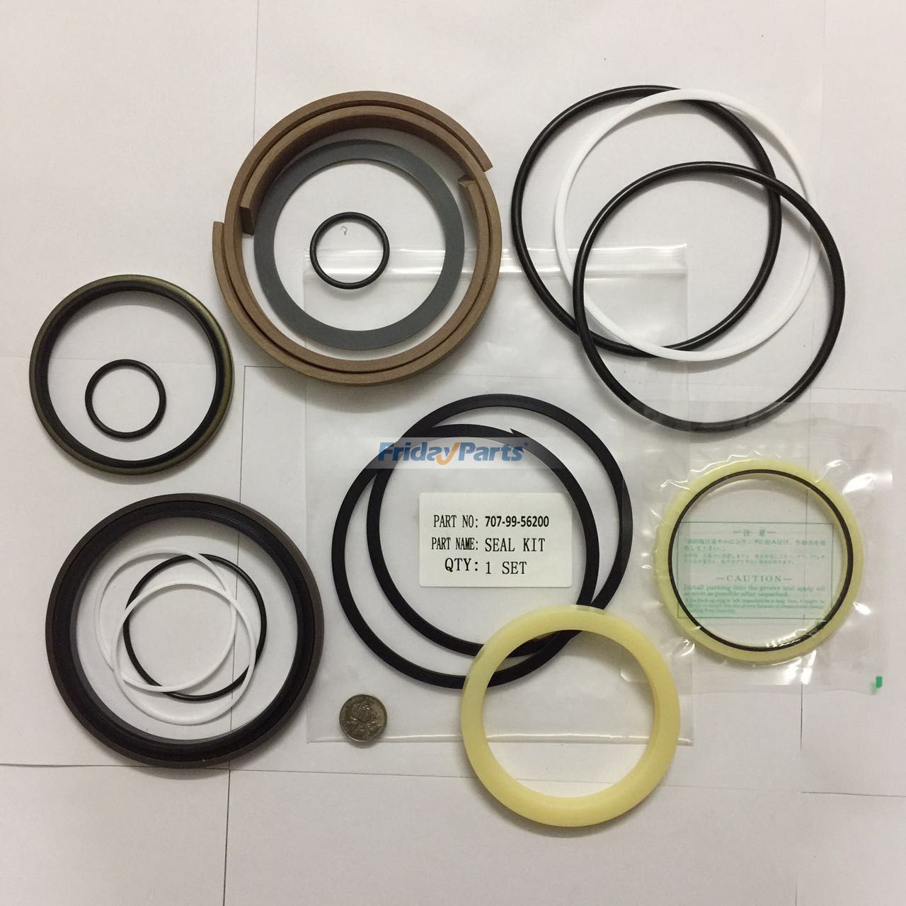 Bottom Dump Cylinder Seal Kit for Excavator