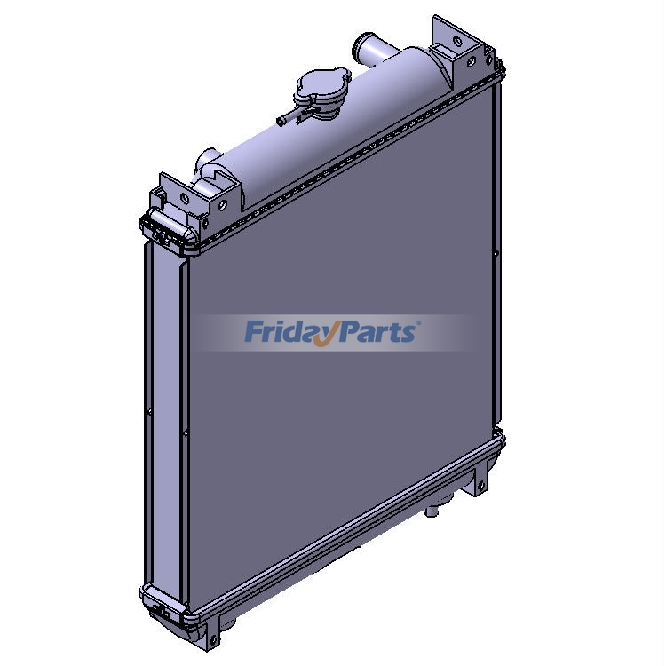 Radiador 1G319-72060 para motor Kubota D902, generador GL14000