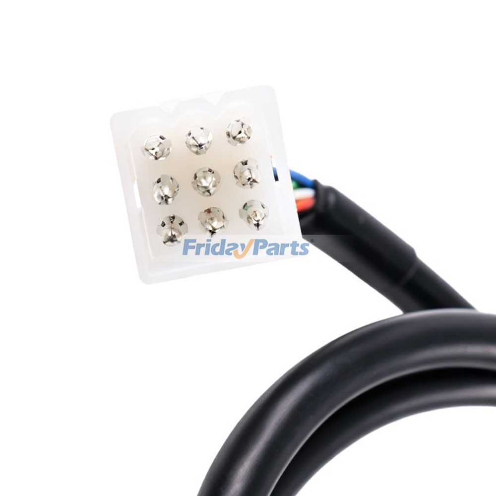 FridayParts 1HHC 9 Pin Plug Straight Blade Snow Plow Controller 
