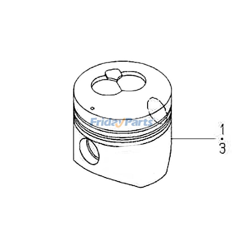 Pistonpour Moteur,Tondeuse,Tracteur