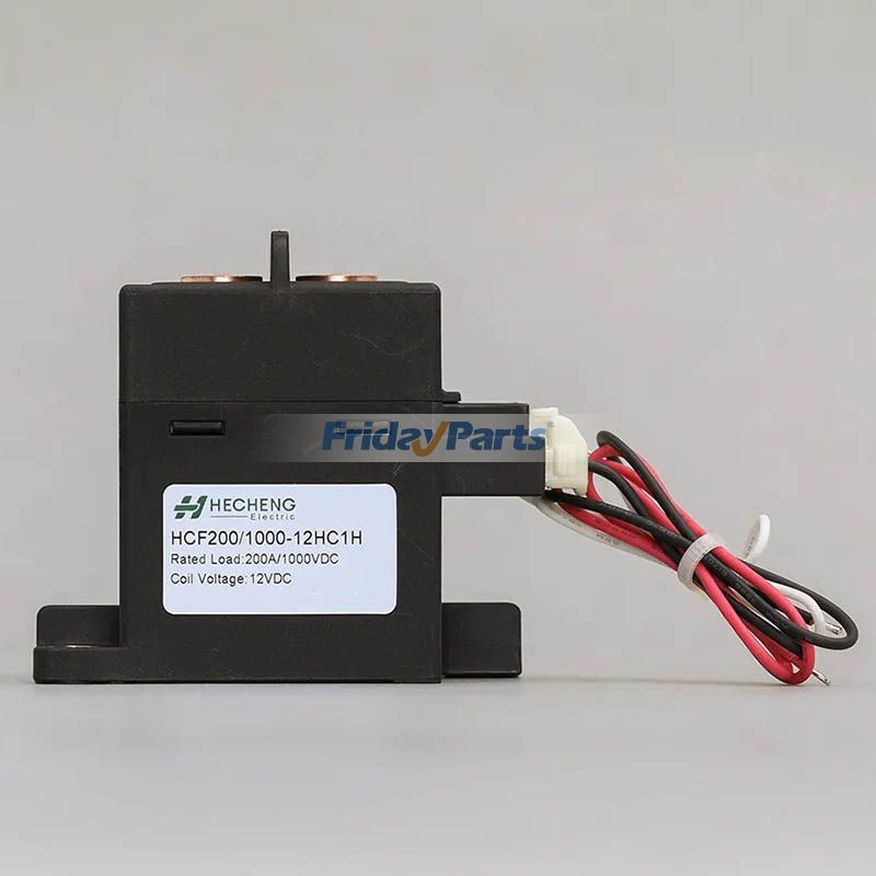 Relais EV 1P 200A 1000VDC Contacteurs CC pour système de stockage d'énergie des véhicules électriques