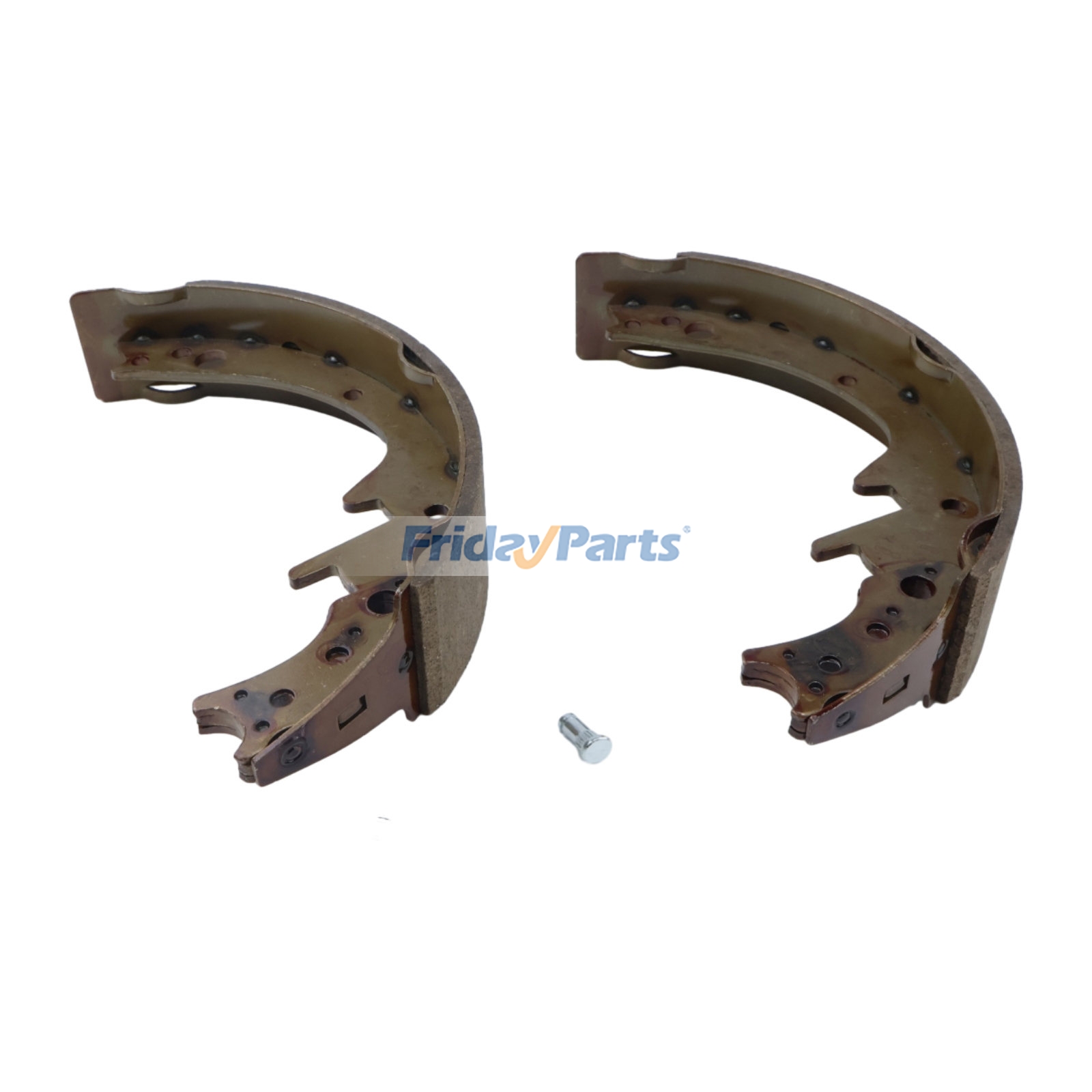 1Pair Brake Shoes 47403-12810-71 47404-12810-71 for Toyota Forklift 02-5FD 40-5FG 42-5FG 02-5FGF 42-7FGN 20-6FB 30-7FB 8FGCSU20