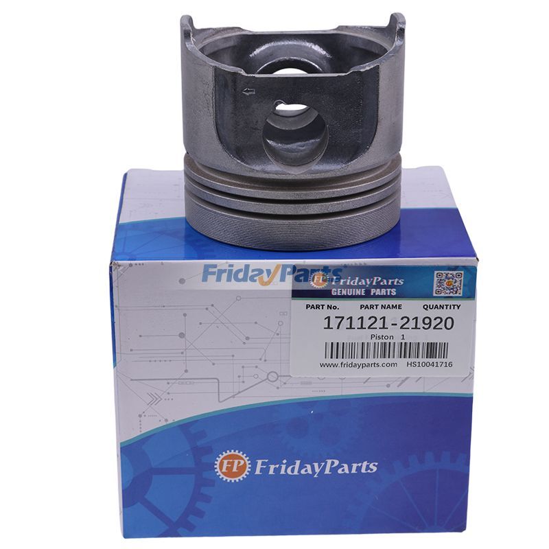 Piston 1 pièce 171121-21920 pour moteur Kubota V2203DI + 0,5 mm