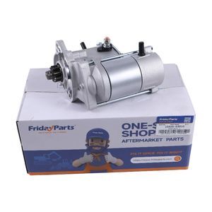 12V 9T Starter Motor 15425-63010 for Kubota Engine D1703 V2003 V2203 V2403 Excavator KX121 KX161 Wheel Loader R510 R520 R520S