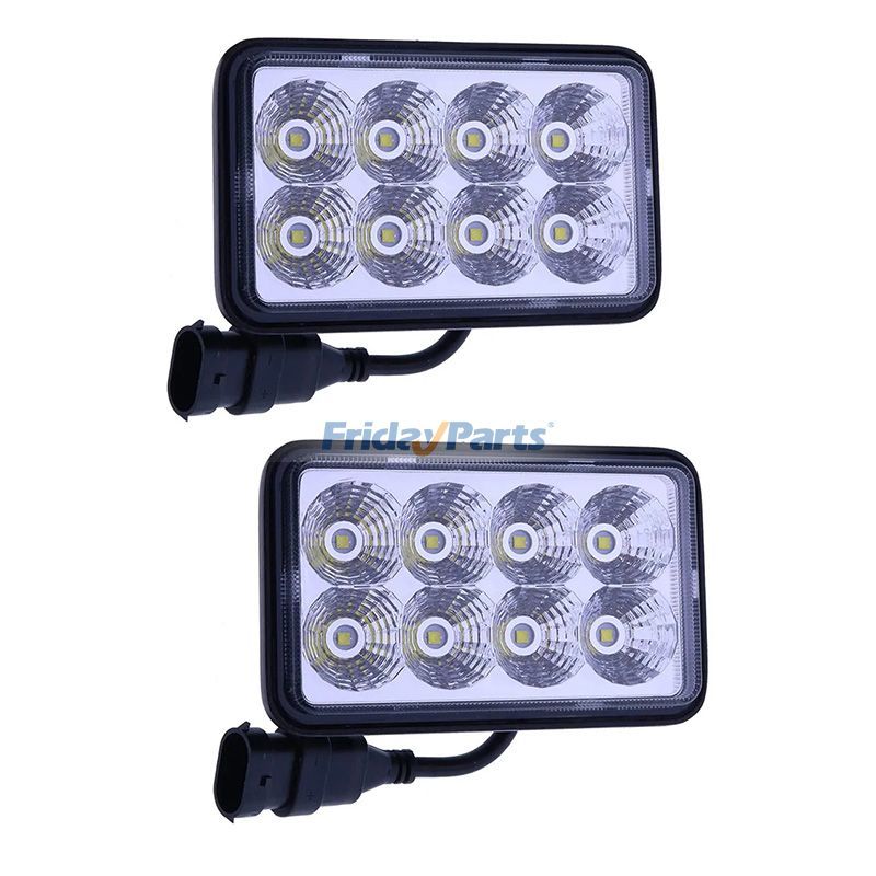 2 Pieces 12V LED Tail Light 9829523 for New Holland Skid Steer Loader L465 LX485 LX465 L565 SL40B LX665 LX565 LX865 LX885 L865