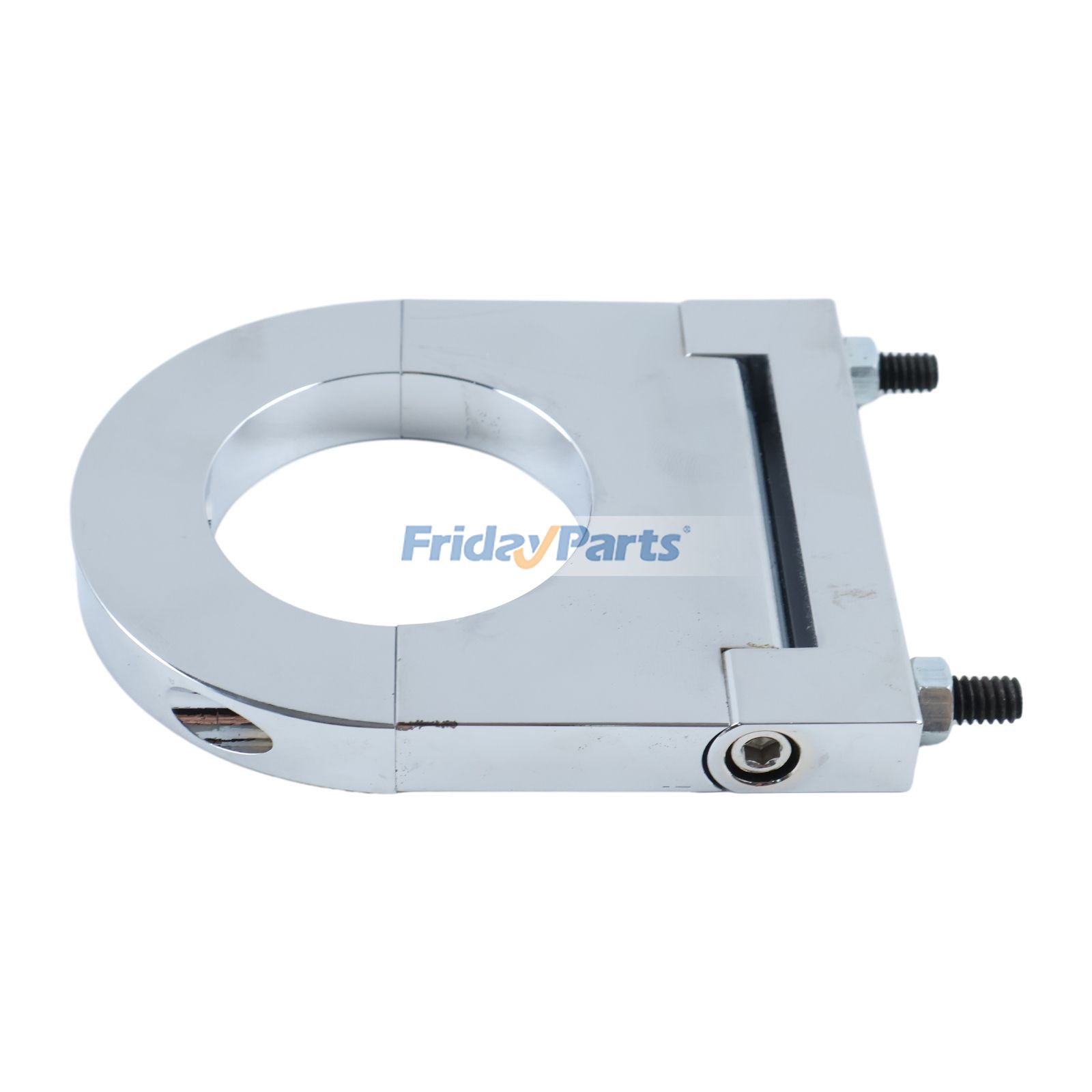 FridayParts Chrome Aluminum Steering Column Drop