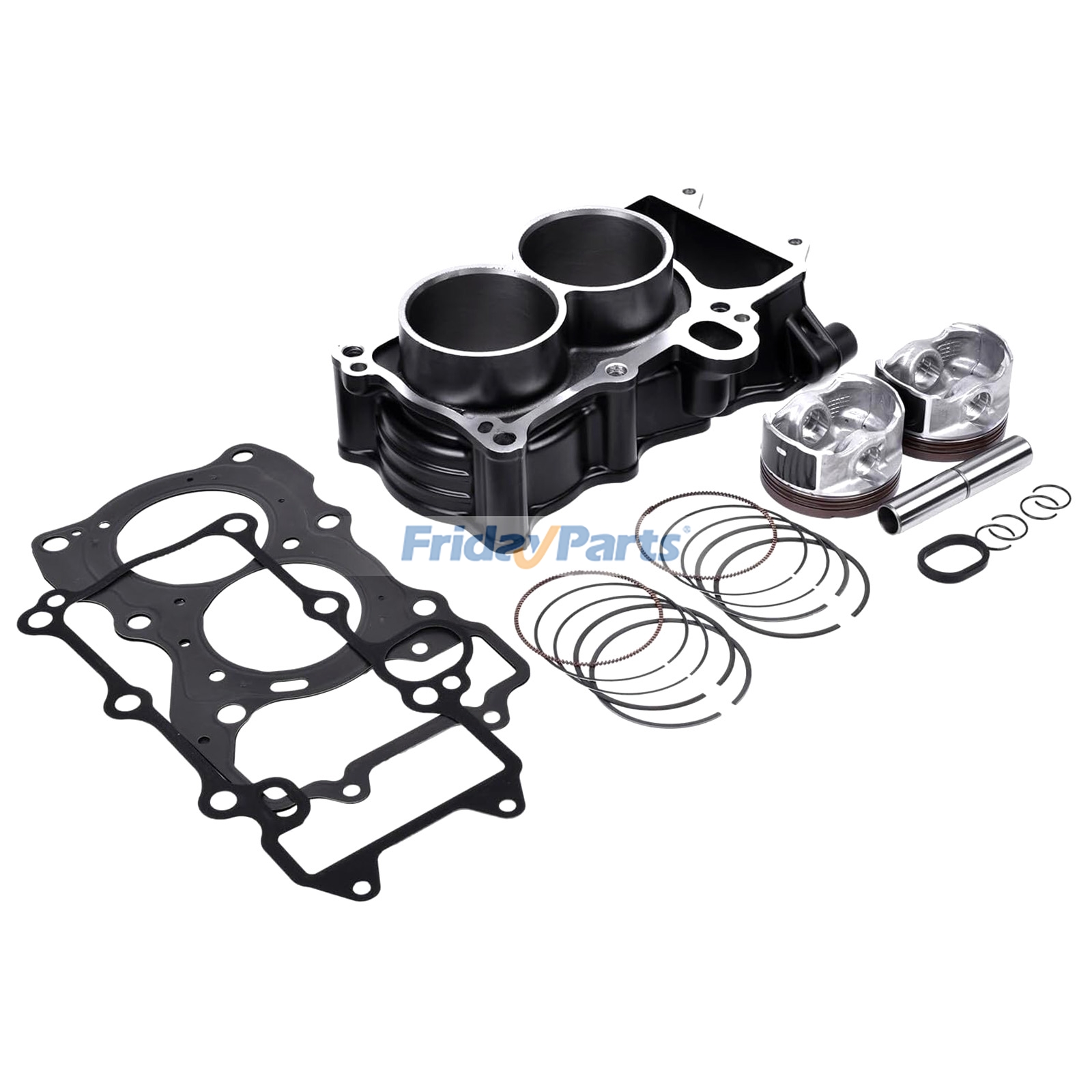 2.76in / 70mm Cylinder Liner Kit 11004-0774 for Kawasaki Motorcycle Ninja 400 Z400 2018-2022