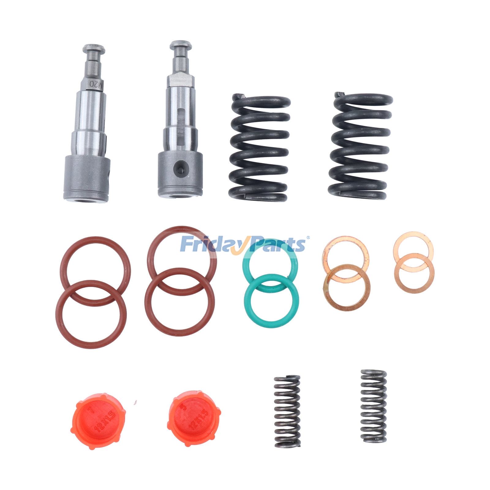 Fuel Injection Pump Rebuild Kit compatible with Engine,Mower,Tractor