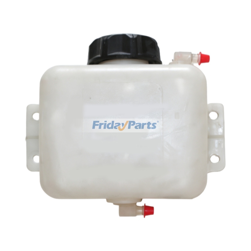 2 Holes Coolant Overflow Tank Bottle 47539619 for CASE Tractor MAGNUM 180 200 220 240