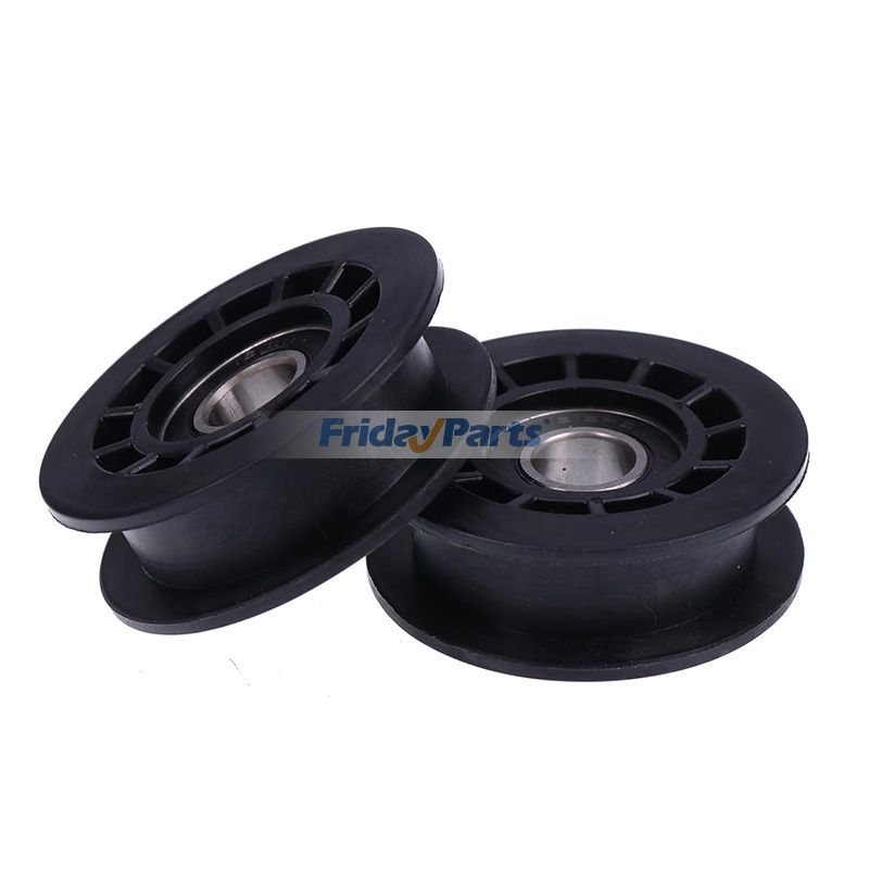 2 Idler Pulleys 5879692-01 for Husqvarna HU700H HU775BBC HD800HW LC221RH LC221A L321AH 7022R Poulan PR160Y22RB Dixon D160H22 for less