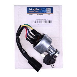 Interruptor de encendido de 2 llaves para excavadora Sany SY210 SY255 SY195 SY215 SY135 SY115 SY245 SY235
