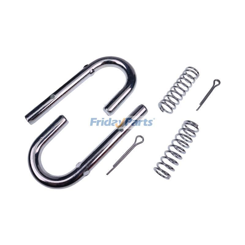 2 Pack Deck Release Pin & Spring 747-1116 932-0306A for Cub Cadet MTD Craftsman Troy-Bilt Huskee Lawn Mower Tractor