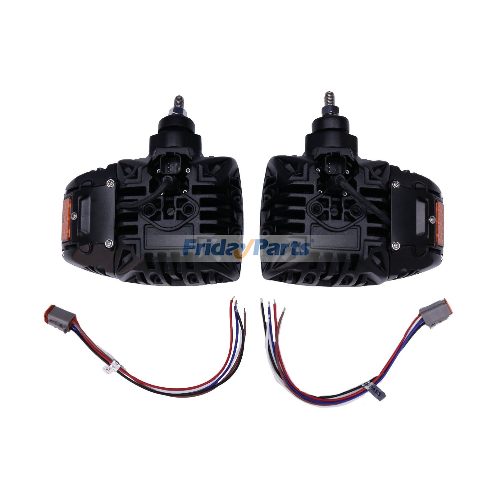 FridayParts Snowplow Driving Light
