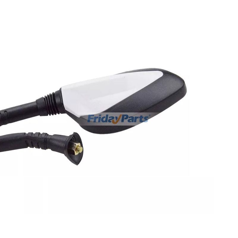 Motorcycle 2 Pcs 8mm Silver Universal Rear View Mirror for GY6 50cc 125cc 150cc 250cc Scooter Moped