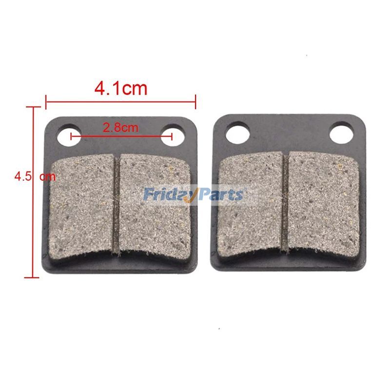 オートバイ 2 PCS ブレーキ ディスク パッド モーター ダート クワッド ATV ポケット ミニ バイク ゴーカート 50cc 70cc 90cc 110cc 150cc 200cc 250cc用