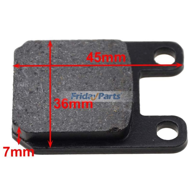 オートバイ ピットダートバイククワッドバギーゴーカートスクーターATV 110cc 125cc 160cc用ブレーキディスクパッド2個