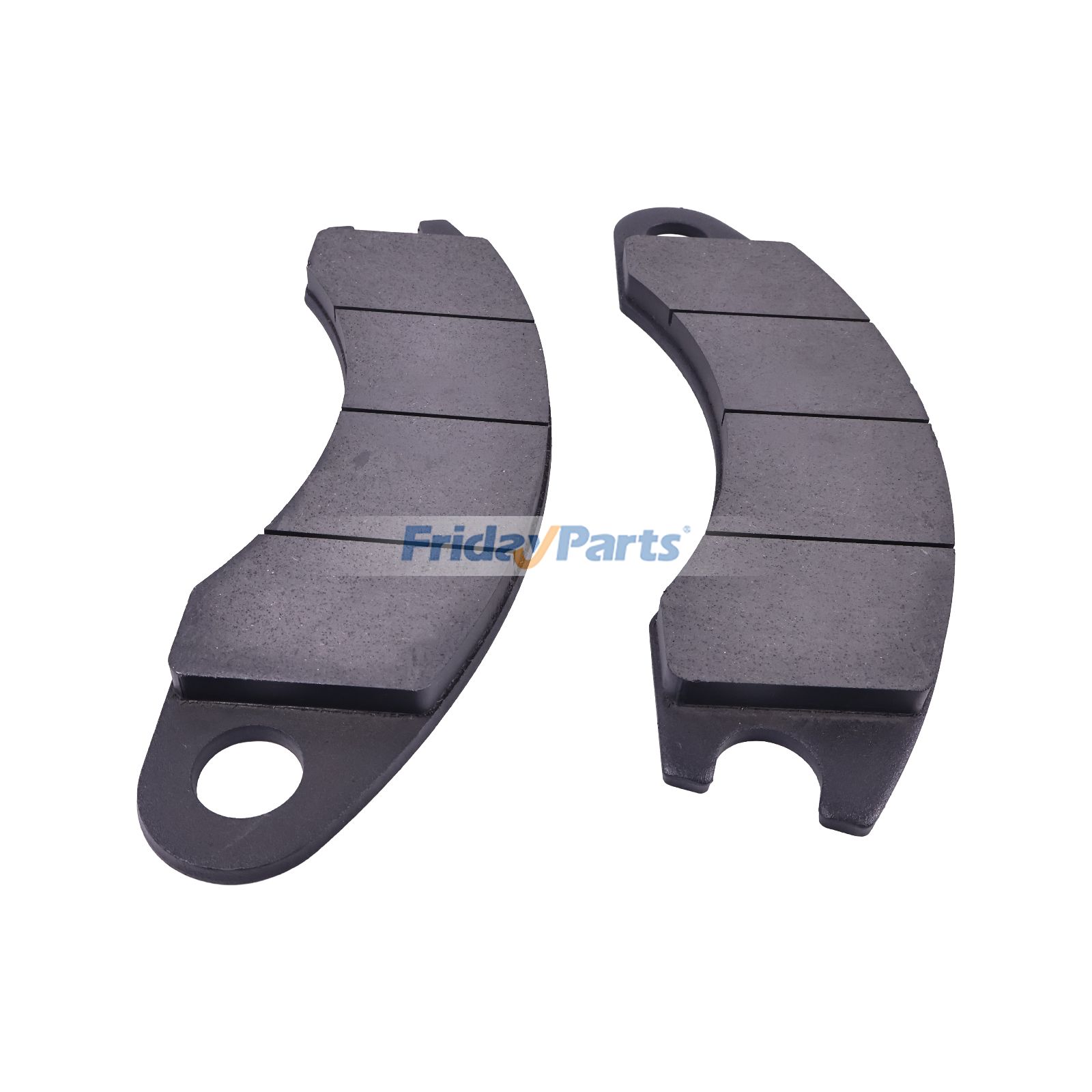 2 Stück Bremsbelag 12978447 15266824 SW651500/311 für Euclid Aveling Barford O&K Terex