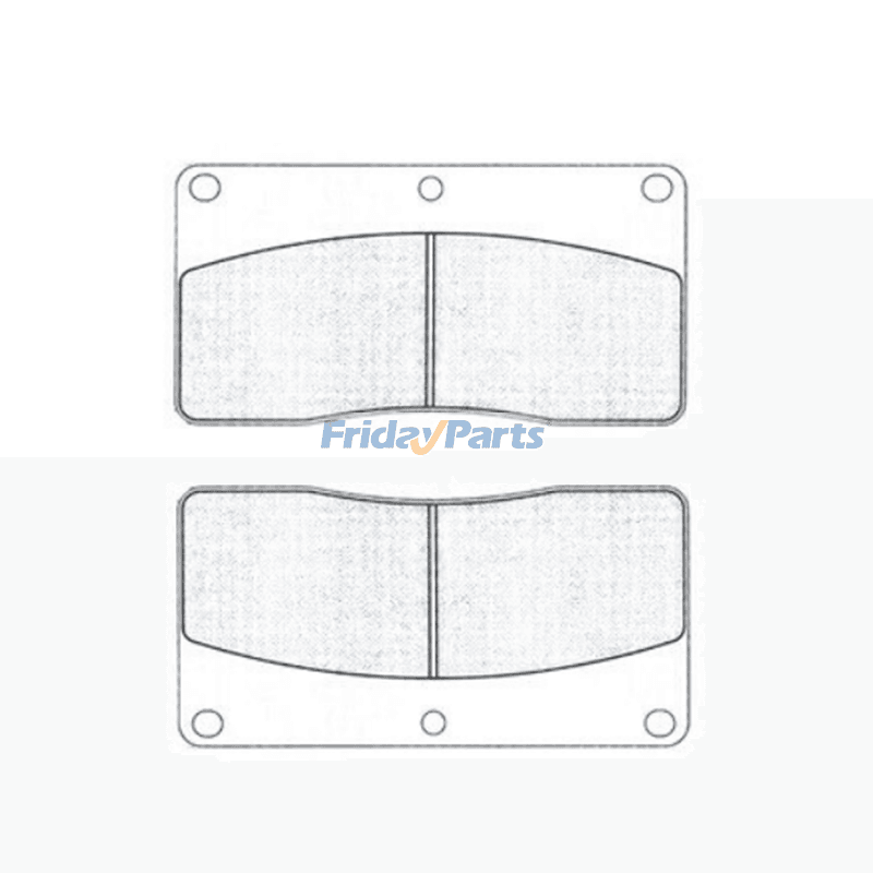 カワサキ用ブレーキパッド2個YY26184020