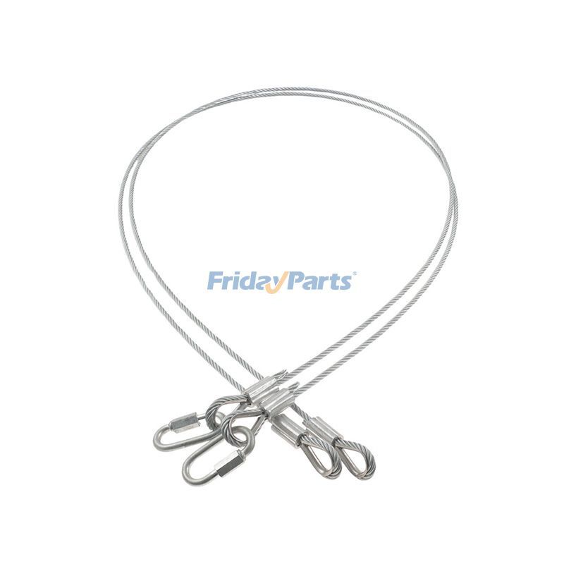 2 Pcs Cables with EZ Spring Clips 125542 for Gorilla Lift