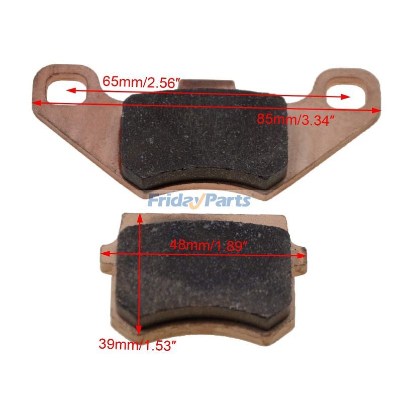 オートバイ ピットダートバイク ATV クワッドスクーター 50cc 70cc 90cc 110cc 125cc 150cc 200cc 250cc 用ディスクブレーキパッド 2個