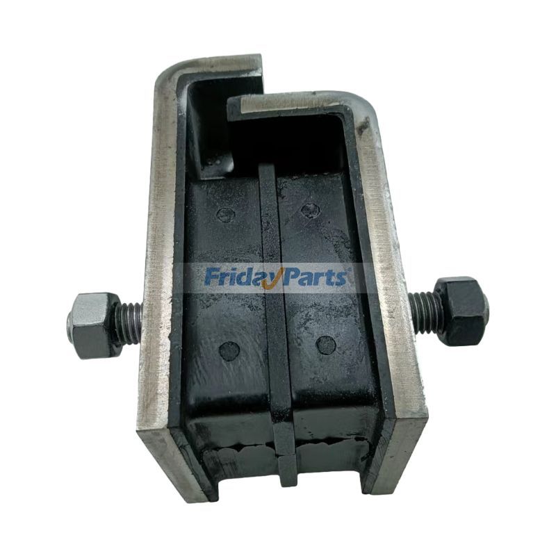 Lot de 2 coussinets en caoutchouc pour montage avant du moteur 4123994 pour excavatrice Hitachi EX100W EX125WD-5EX200 EX200-5 EX210K-5pourPour HITACHI