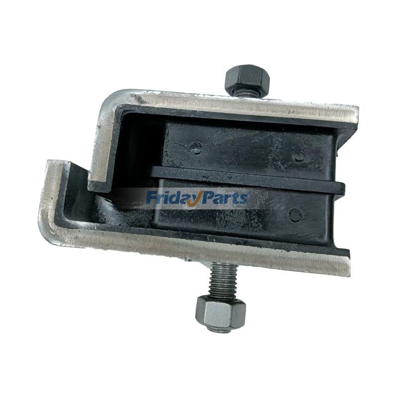 Lot de 2 coussinets en caoutchouc pour montage avantEX210K-5 pour Pelle Pour HITACHI