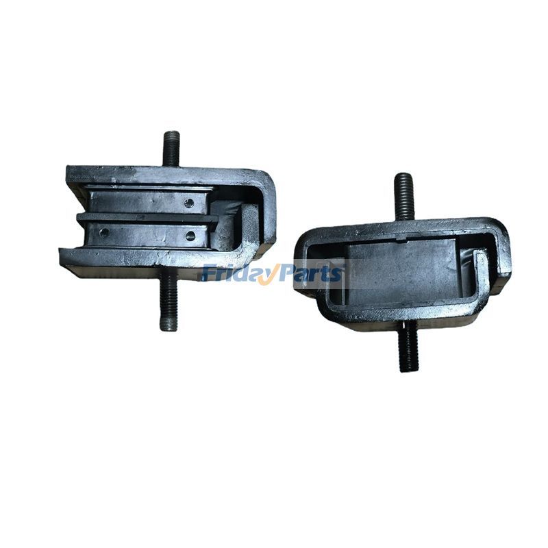 2 Pcs Front  Engine Mounting Rubber Cushion 4624866 for John Deere Excavator 190DW 220DW 225DLC