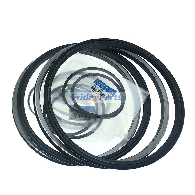 2 Pcs Floating Seal Assy 154-27-00020 & 2 Pcs Seal 423-33-11411 & 2 Pcs Seal 423-33-11421 for Komatsu