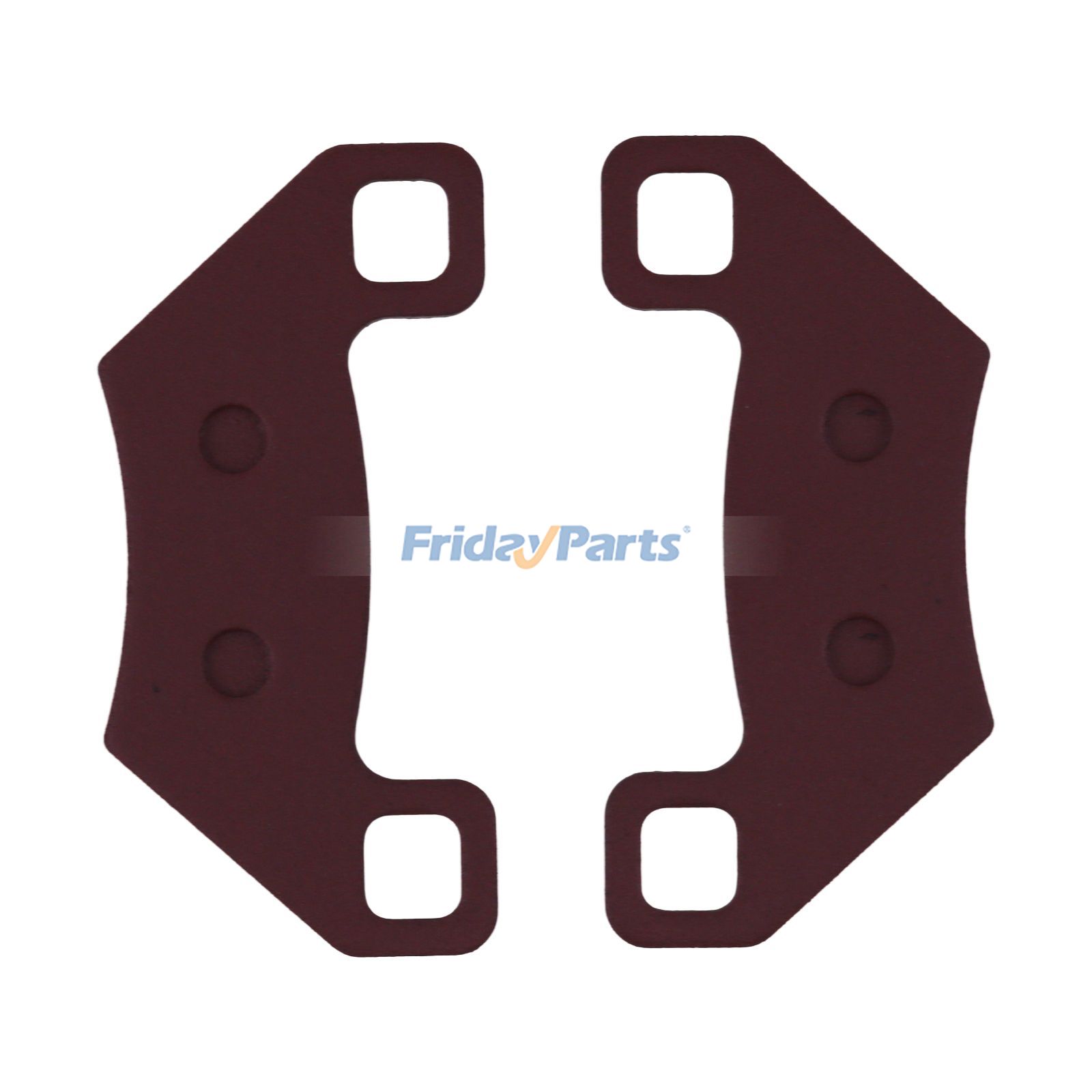2 plaquettes de frein avant de FridayParts