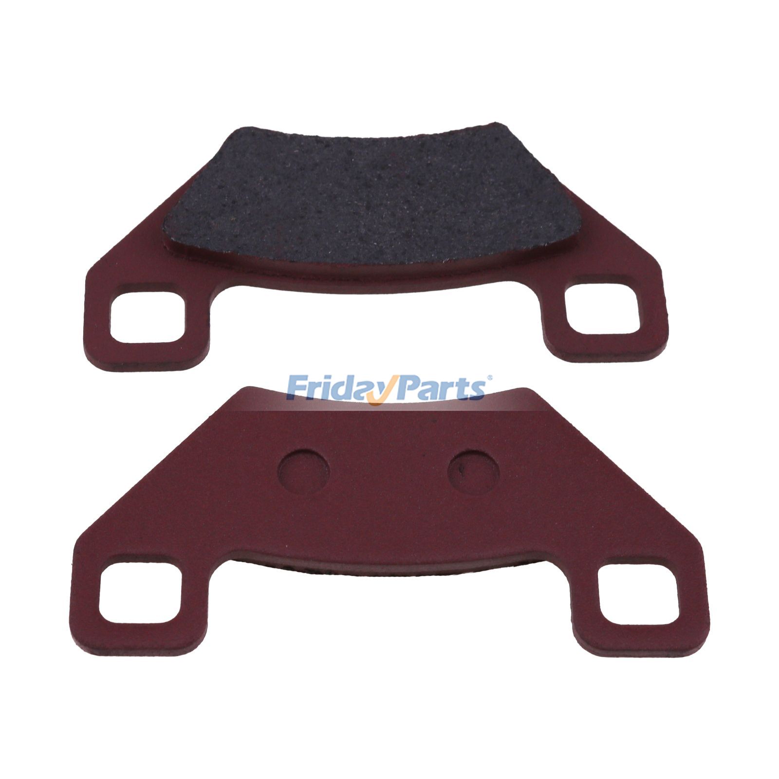 2 plaquettes de frein avantpour VTT/UTV