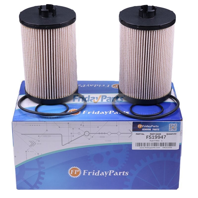 2 filtros de combustible FS19947 para motores Fleetguard MaxxForce