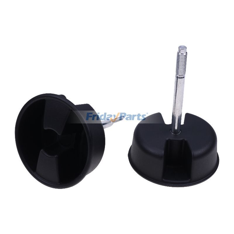 Lot de 2 boutons de montage pour toit rigide Freedom Top Targa 1CJ57DX9AC pour Jeep JK Wrangler 2007-2018pourPour Jeep