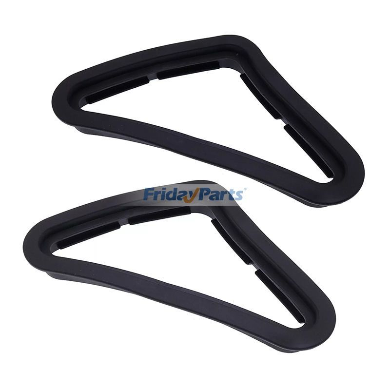 FridayParts 2 PCS Scheinwerfer Gehäuse Lünette Lampe Kompaktlader