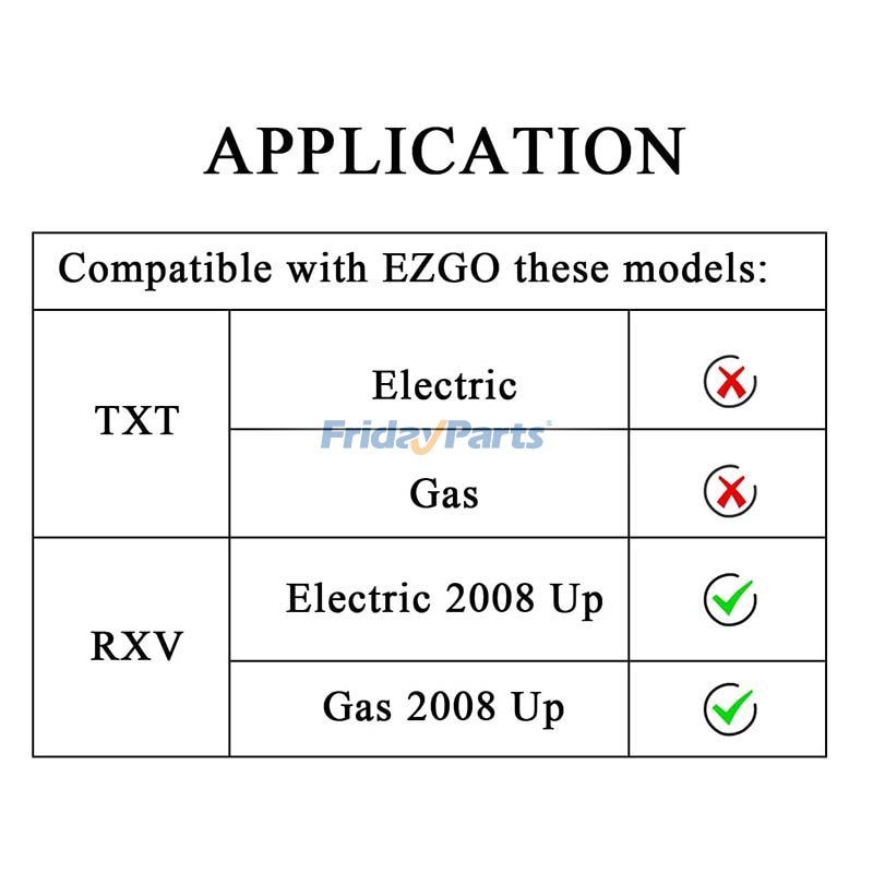E-Z-GO用ゴルフカート用EZGO ガス & 電気 RXV 用イグニッション スイッチ キー 2 個