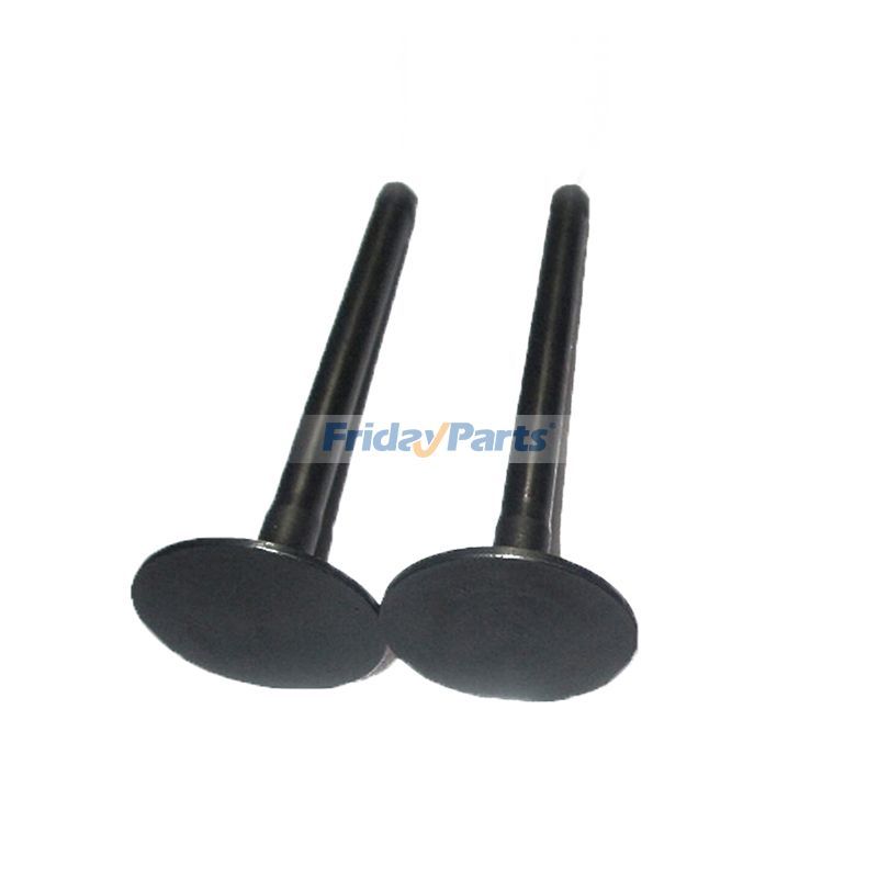 2 Pcs Intake Valve 6127-41-4113 for Komatsu Engine S4D155-4 S6D155-4A S6D155-4S