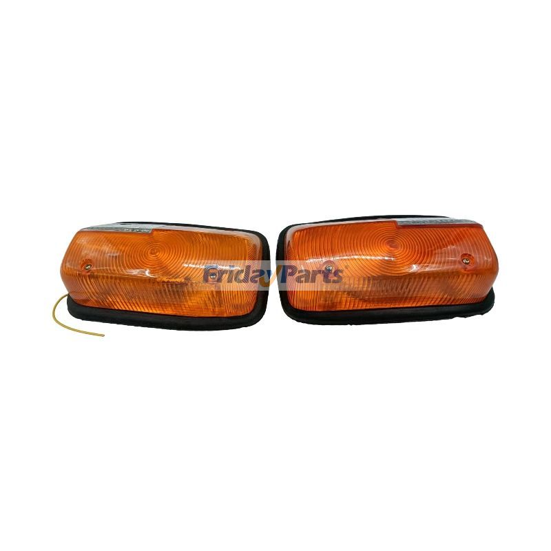 2 piezas de lámpara 22W-06-12310 22W-06-12320 para cargadora Komatsu WA100-1 WA120-1 WA150-1 WA180-1 WA250-1 WA400-1 WA470-1 de FridayParts