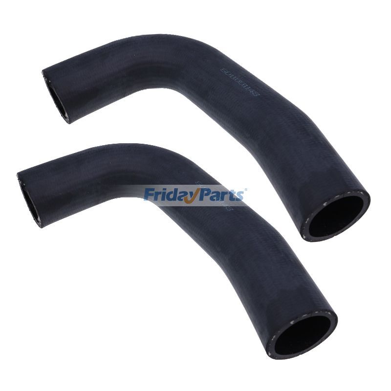 2 Pcs Lower Radiator Hose 15371-72850 for Kubota Tractor B6100D-P B6100E-P B6100HST-D B7100D-P B7100HST-D B7100HST-E
