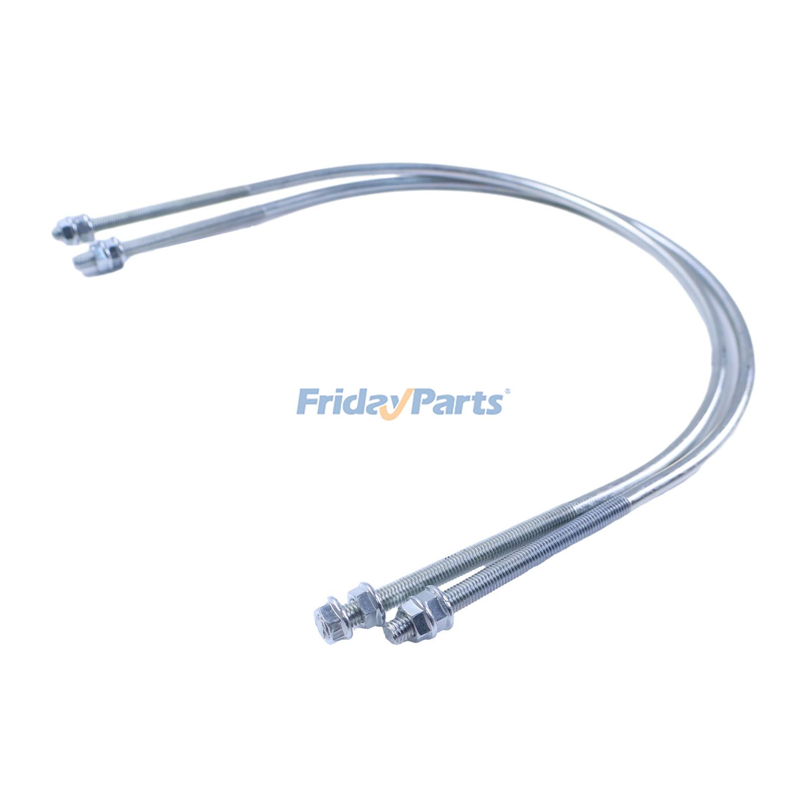 2 piezas de perno en U de silenciador 4252533 para Hitachi EX100-2 EX100-3 EX100-5 EX60-2 EX60-5 EX120-2 EX120-3 EX200-2 EX200-3