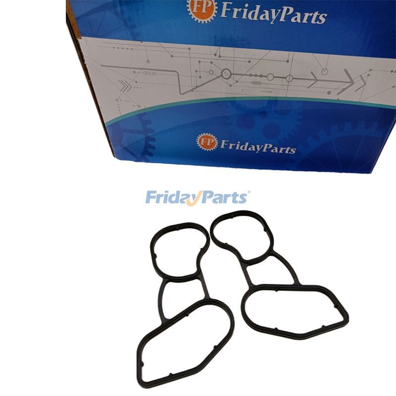 2 PCS Oil Cooler Seal VOE20459202 for Volvo Bus B5LH B6R B7R DE