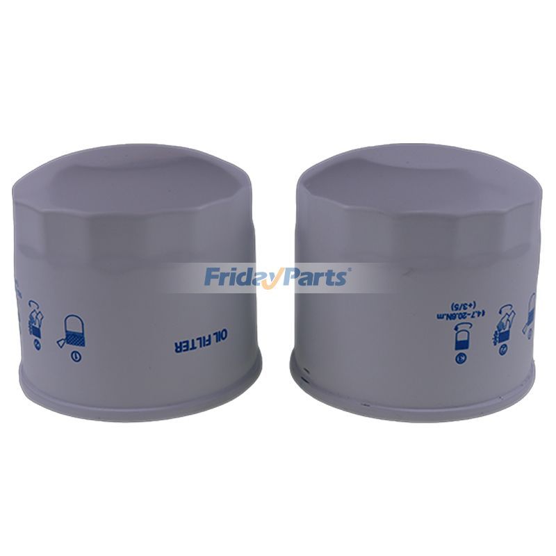 2 Pcs Oil Filter for Hisun UTV Massimo Bennche Coleman Axis MSU for Sport UTV/ATV