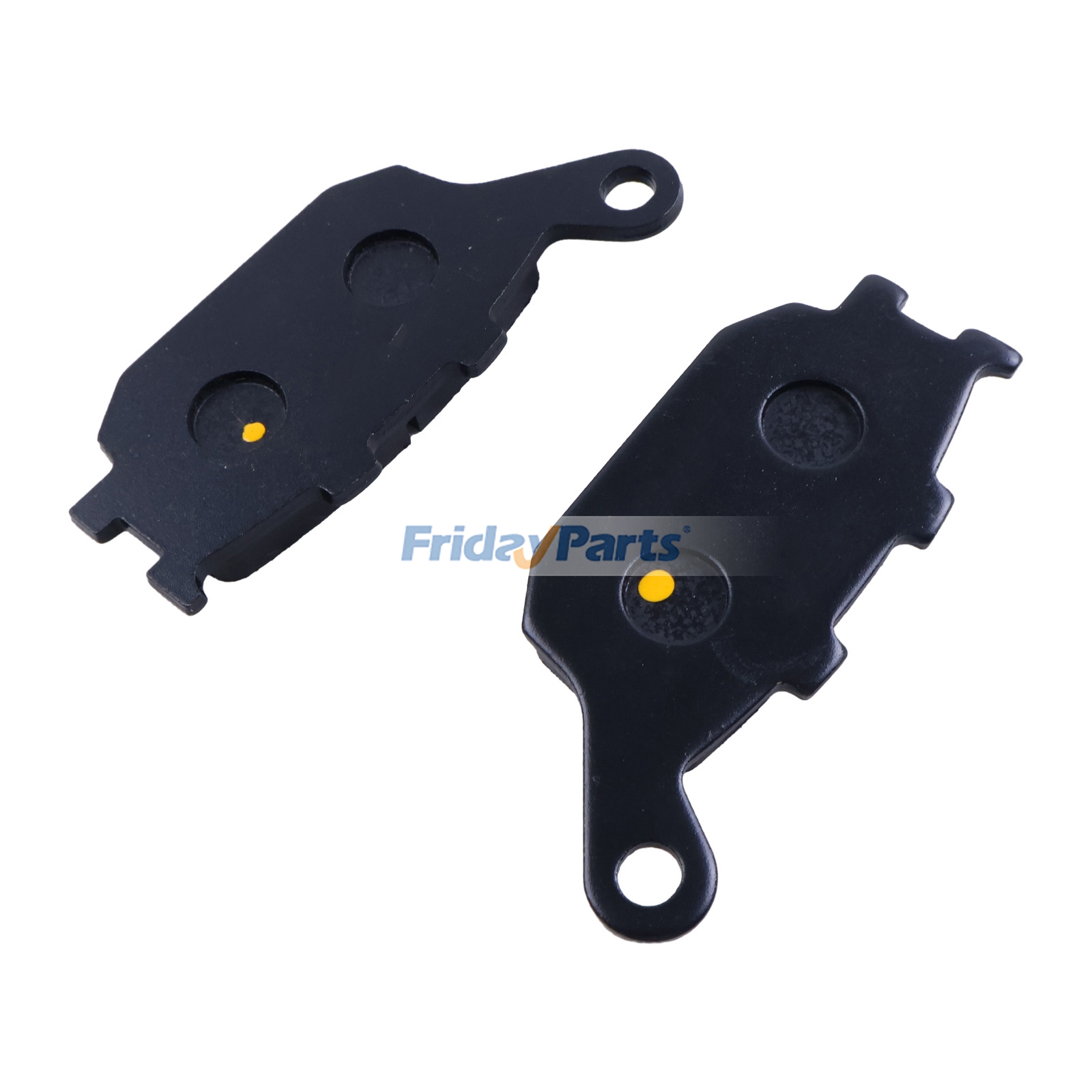 Motorcycle 2 Pcs Rear Brake Pad