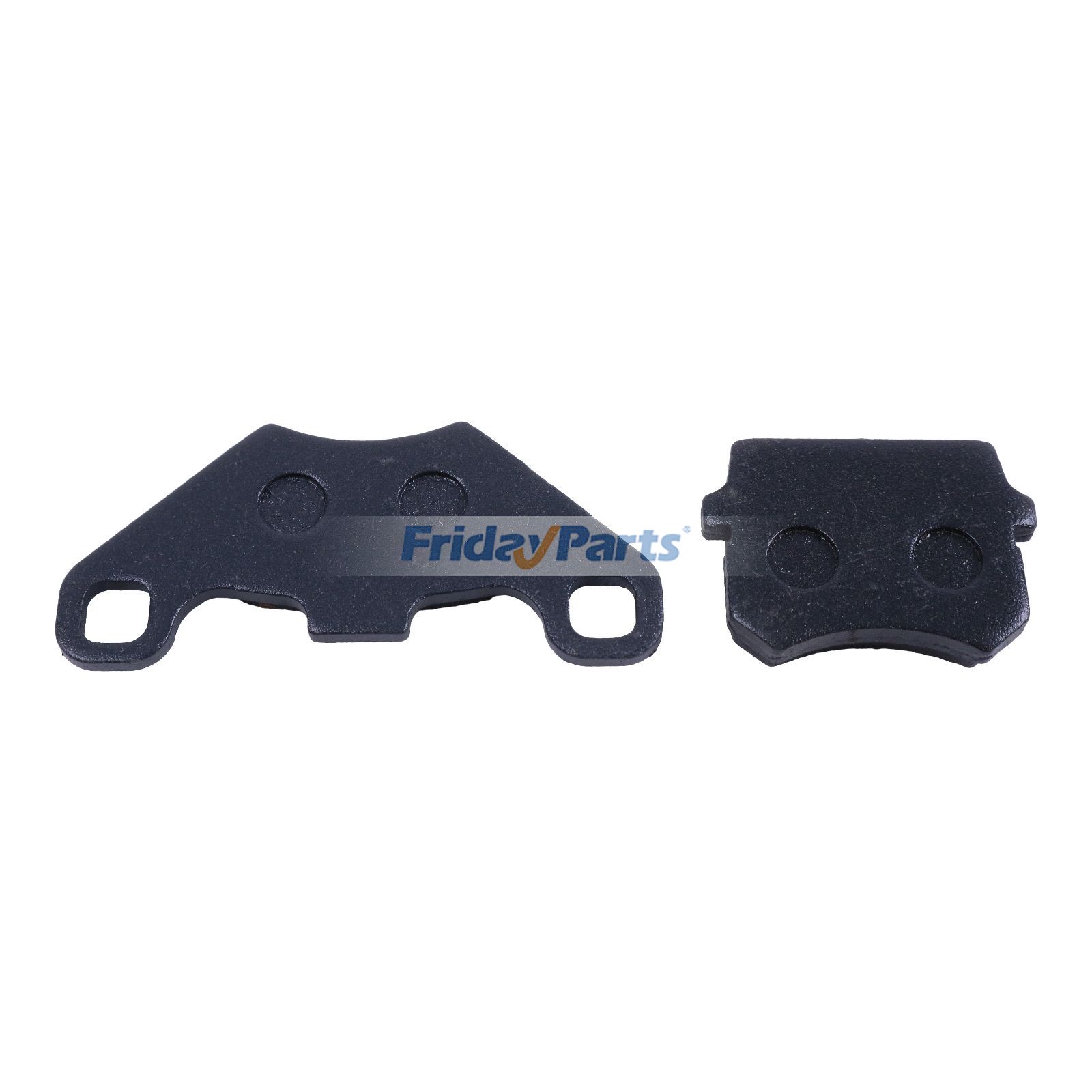 FridayParts 2 PCS Rear Disc Brake Pad