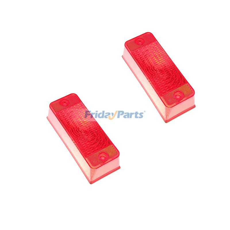 FridayParts Rücklichtlinse, rot, für T630, T650, T740, T750, T770, T870, 2 Stück