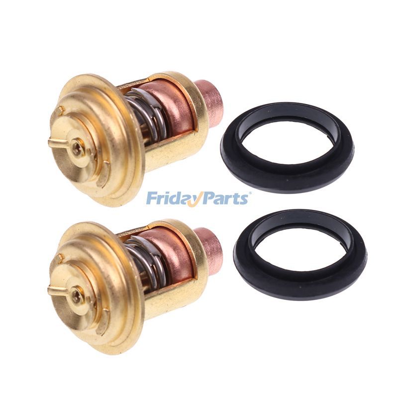 Lot de 2 thermostats 75692Q2 75692T3 pour moteur Mercury 125HP 135HP 140HP 150HP 175HP 200HP 225HP 2 temps