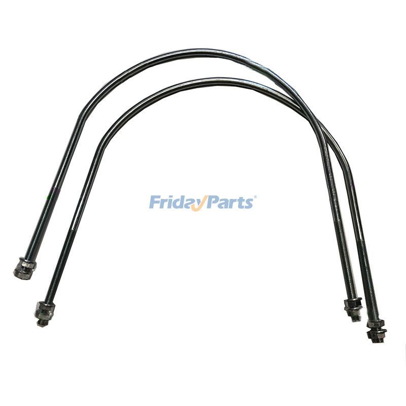 2 peças U-Bolt 167596A1 para escavadeira CASE CX75SR CX80 9007 9007B