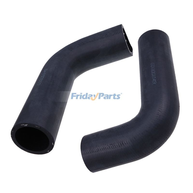 2 Pcs Upper Radiator Hose 15371-72940 for Kubota Tractor B6100D-P B6100E-P B6100HST-D B7100D-P B7100HST-D B7100HST-E