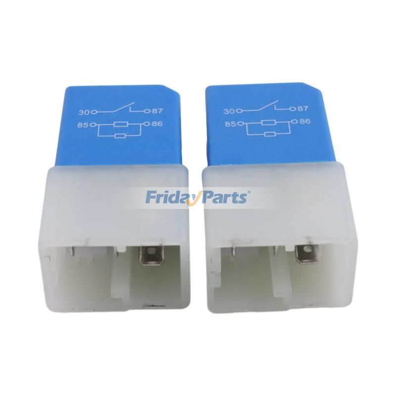 Lot de 2 relais de démarrage électrique 12 V 4 broches 25230-79917 pour Nissan Altima Cube Frontier Juke Maxima Quest Rogue Titan Versa Xterra X-TrailpourPour Chevrolet,Pour Nissan,Pour AUTRE MARQUE