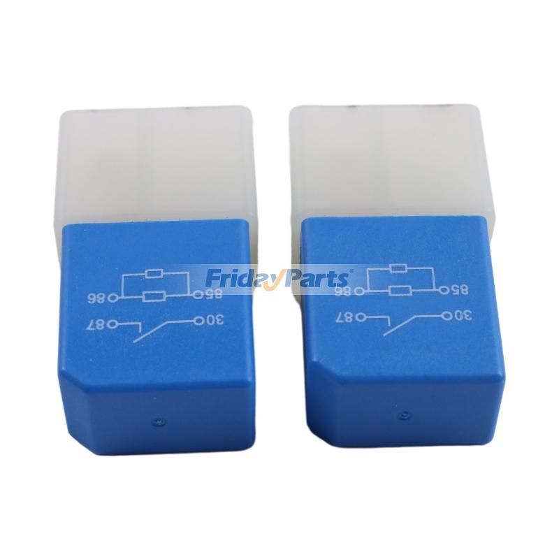 Lot de 2 relais de démarrage électrique 12 V à 4 brochespour Véhicule